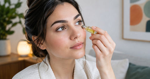 Is it safe to apply perfume oil near your eyes?