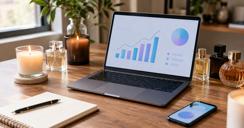 Average CPC benchmarks for candle and perfume keywords 2026
