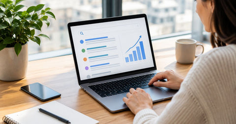 Click-through rate benchmarks by search position 2026