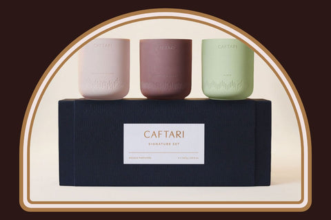 Caftari Signature Gift Set for luxury candle gifting