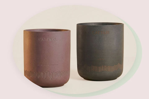 Caftari Nidra and Scent of Nirvana candles for new-mom gifting