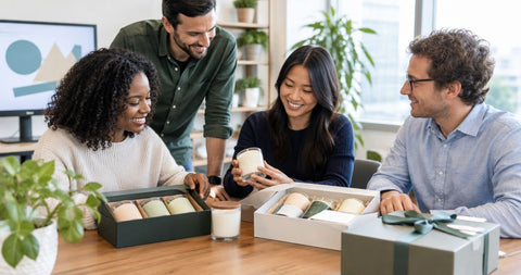 How do you know what size candle gift set to order for a team?