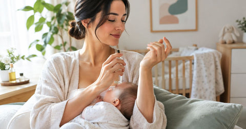 Is it safe to wear perfume oil while breastfeeding?