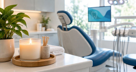 Non-toxic candles for dental and medical offices: complete 2026 guide