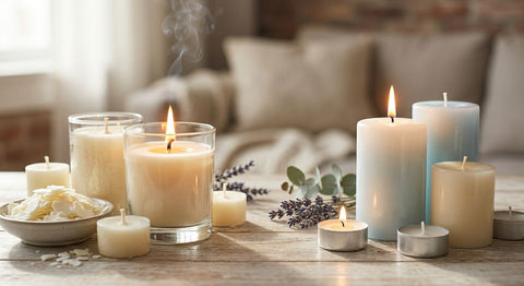 Is soy wax better than paraffin for scented candles?