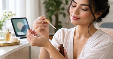 How much perfume oil should you apply per use?