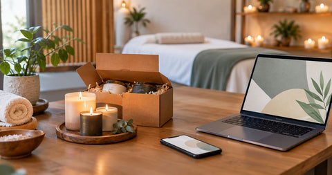 How to set up a recurring candle subscription for your spa
