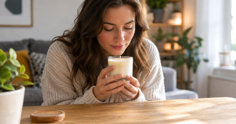 Is it normal for a new candle to have a weak scent at first?