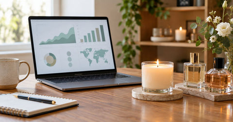 Organic traffic benchmarks: candle and perfume retailers 2026