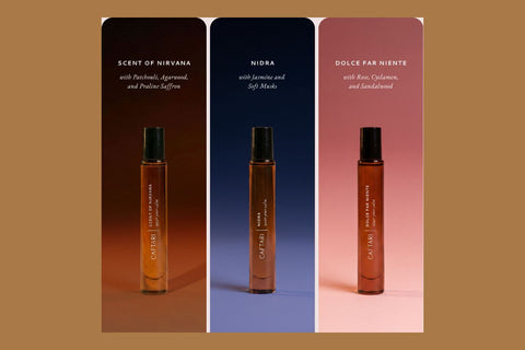 Caftari roll-on perfume oil trio