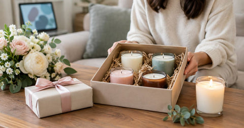 How to add candle gift sets to a wedding registry