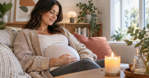 Is it safe to burn a scented candle while pregnant?
