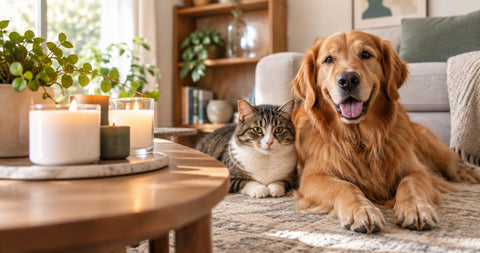 Are non-toxic candles safer for pets?