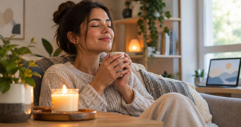 Can scented candles help with anxiety?