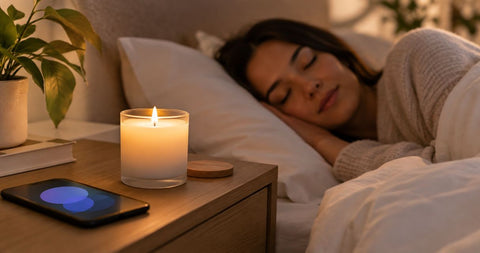 Can a melatonin candle actually help you fall asleep?