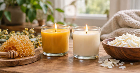 Is beeswax better than soy wax for scented candles?