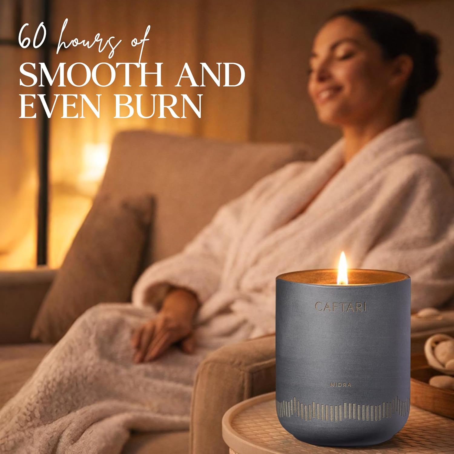 Melatonin Candles for Deep Sleep & Calm | Nidra Candle – Caftari