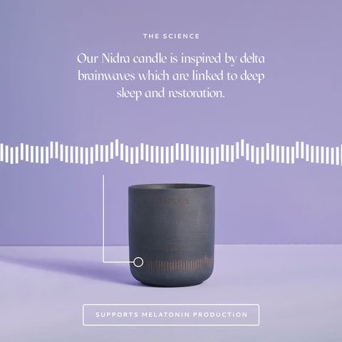 Nidra - Neuroscientist Verified Sleep Candle
