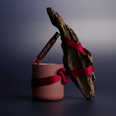 Scent of Nirvana Rollerball + Candle Bundle